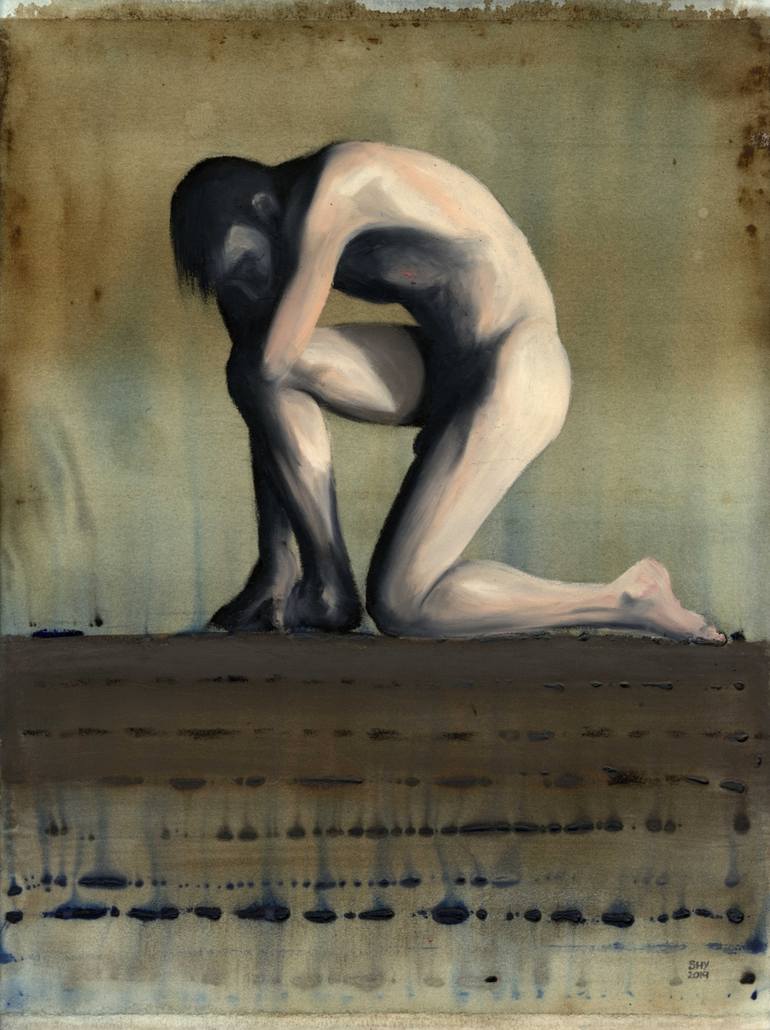 Regret, painting by Sarah Yeomans
