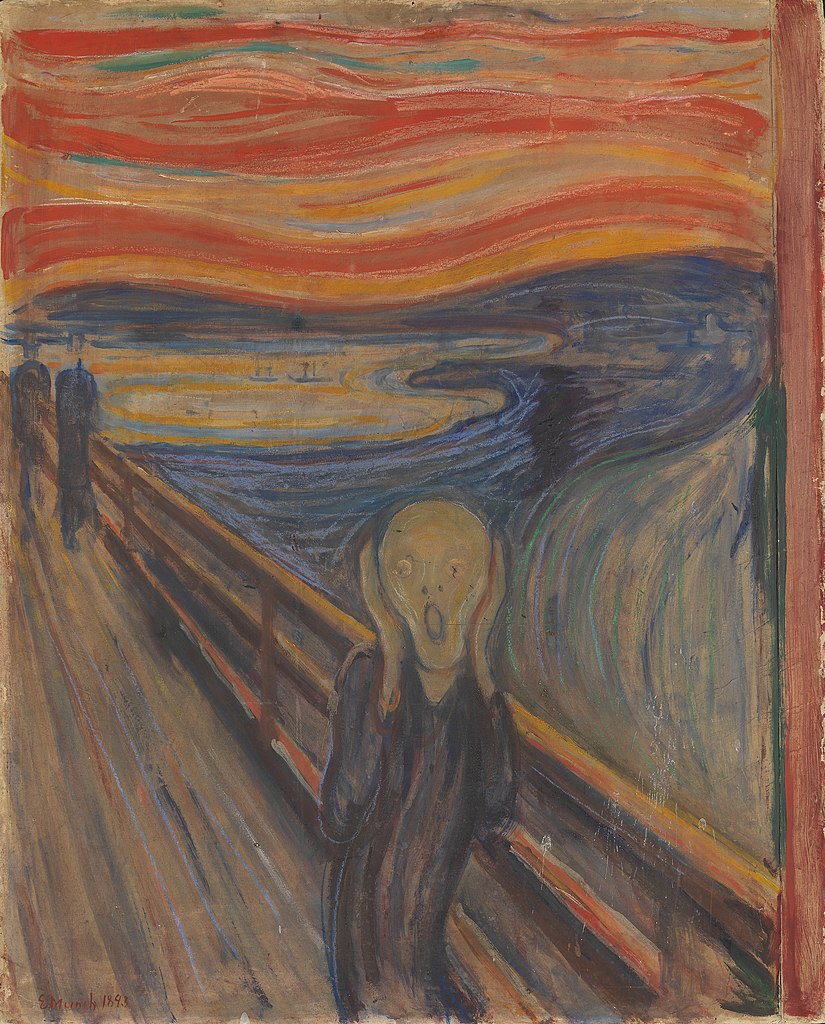 The Scream, painting by Edvard Munch