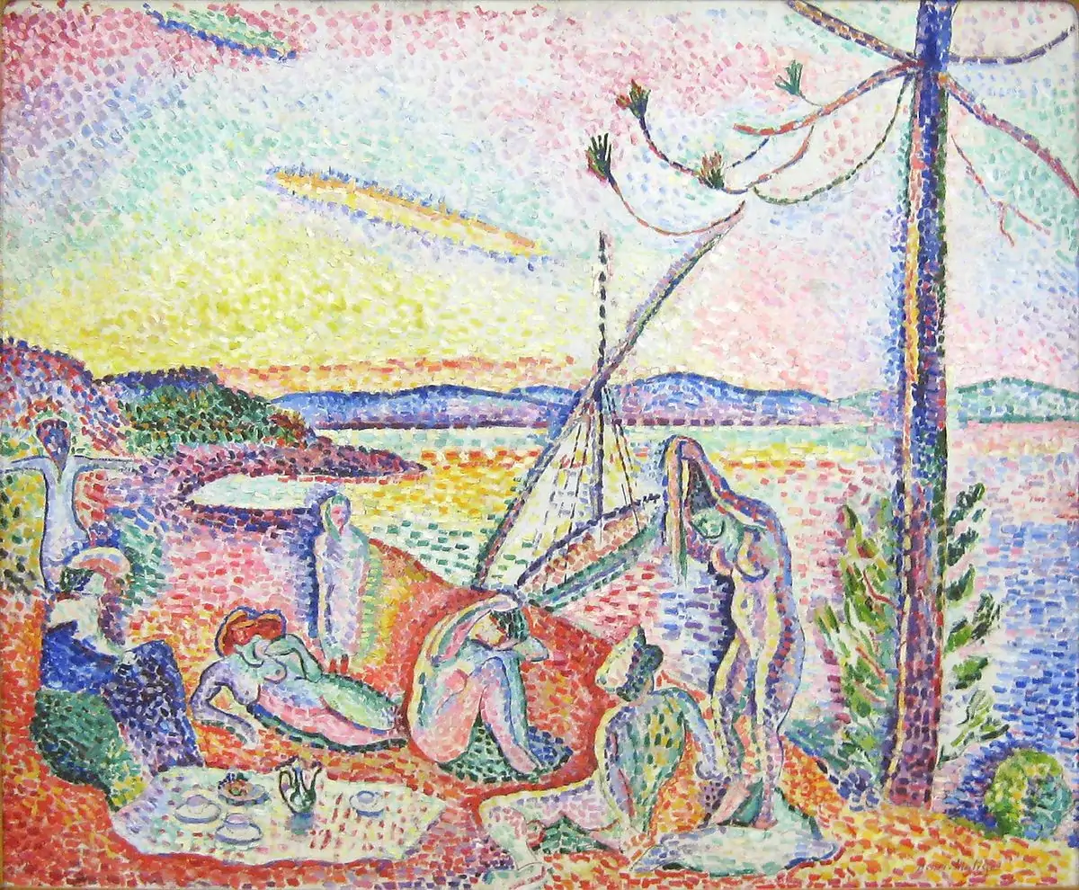 Lusso, Calma e Voluttà, painting by Henry Matisse