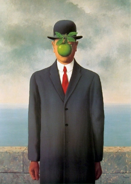 The Son of Man, painting by René Magritte