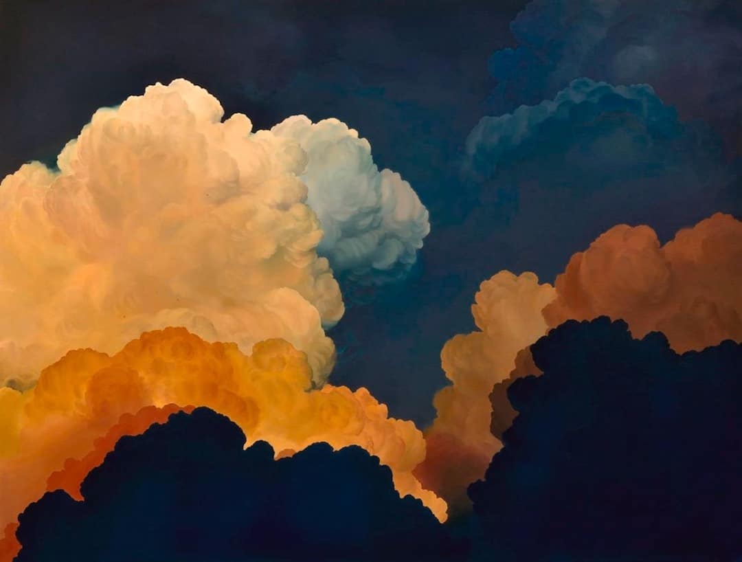 Atmosphere no. 50, painting by Ian Fisher
